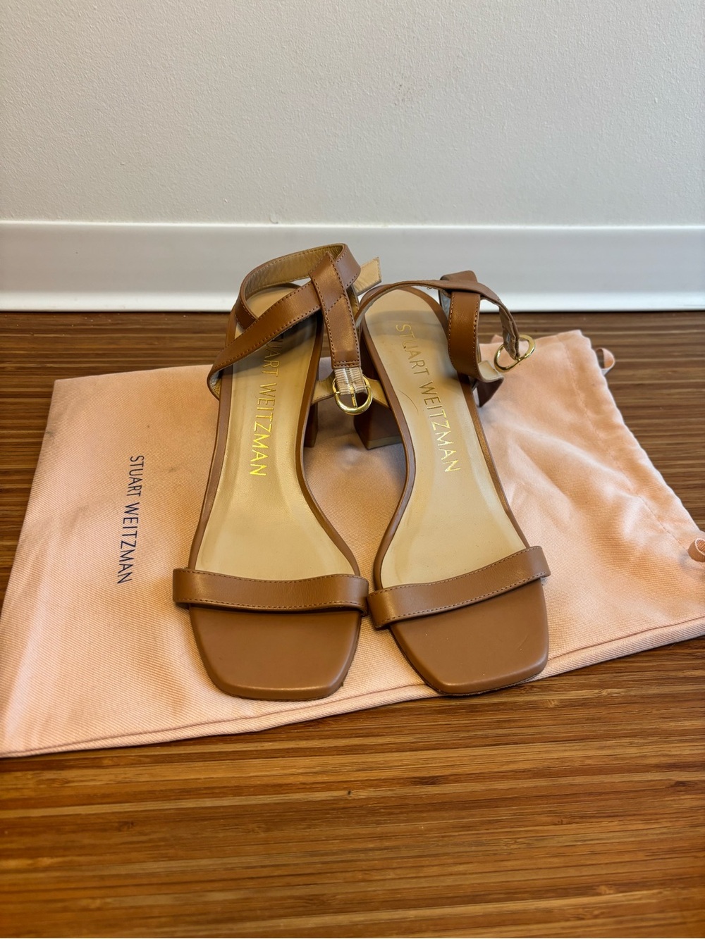 Stuart Weitzman Tan Heels
